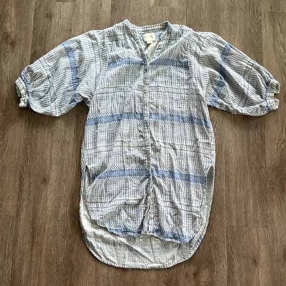 Anthropologie Maeve Lena Yard Dyed Tunic - Picture 1 of 6